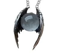 Générique Goth Necklace, Vintage Crystal Pendant, Gothic Jewelry Accessory, Women’s Necklaces for Vampire Cosplay, Party Wear, Family Presents, Friends’ Present, Girls Youth Fashion Statement