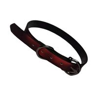 Générique Gothic Choker - 47x1.5cm Adjustable Size | PU Leather Thermochromic Neckband Plus Belt Buckle | Costume Accessory Via Temperature Change | Lightweight 21g Design | And Wedding Party