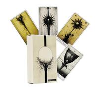 Générique Gothic Tarot Deck, 78 Cards Set, Authentic Divination Oracle Reading Cards, Mystical Spiritual Tarot Game Set, Beginners Adults Women Men Party Fortune Telling Guidance Use