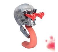 Générique Gothic Valentines Decor | 3D Printed Funny Heart Romantic Decorations,Valentines Skeleton Head - for Family Friends Wife Home Holiday Ceremonies Special Occasions Blessings New Year Party