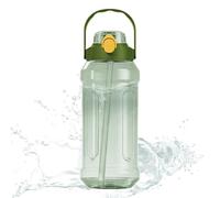 Générique Gourde de Voyage | Gourde à Double Bec | Bouteille Portable à Double Bec Verseur et Échelle de Mesure pour Salle de Sport, Randonnée, Camping, École et Voyage