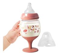 Générique Gourde pour Tasse d'Allaitement Résistante aux Chutes | Bouteille D'Alimentation pour les Débutants Apprentissage de l'Alimentation au Lait Maternel à la Maison Sevrage et Coucher