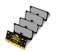 Générique Grad Wallet Black Gold Card Cash Storage Essentiel pour Un Usage Quotidien Universitaire et Porte-Cartes