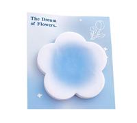 Générique Gradient Note Pads - Sticky Notes for Office | Paper Sheets with Self Stick Adhesive, Special Shape Design, Colour Pattern Stickers, Handy Writing Memo, Creative Notebook