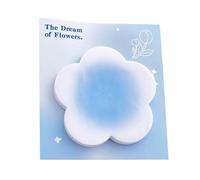 Générique Gradient Sticky Notes - Self-Stick Memo Pads | 7.7x8.6cm Paper Note Pads with Colorful Gradient Design, Adhesive Backing for Easy Placement, Study Office Home Stationery Accessory