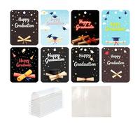 Générique Graduation Cash Holder, Decoration Card Money Clip Wallets, Elegant Currency Organizer, Stylish Offering Envelope, Practical Keepsake for Her, Him, Daughter, Son, and Graduates