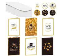Générique Graduation Season Greeting Cards - Graduation Card for Her | Congratulations Greeting Grad Supplies | High School Graduatiôn Card for Elementary Middle High School College Ceremonies Party