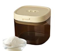 Générique Grain Storage, Airtight Food, Rice Container, Sealed Formula Holder, Large Capacity Jar with Secure Locking Lid for Dry Goods, Home, Kitchen, Pantry, Dorm, Cabinet, 4.88x4.8x4.25 Inches