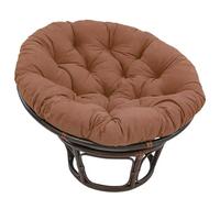 Générique Grand Coussin de Chaise Rond Papasan, Coussin de Remplacement en Nid D'œuf, Coussin de Chaise en Rotin épais Suspendu pour Jardin, Balcon et Salon Coffee,40cm