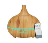 Générique Grand Diffuseur D'huile D'ambiance - Diffuseur D'huile D'ambiance 550 ML avec Minuterie, Machine À Télécommandée | Diffuseurr D'huilee Éclairé, Machine De De Yoga À Domicile