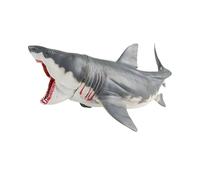Générique Grand Jouet Requin Mégalodon - Jouet Préhistorique Durable, Créature Marine des Profondeurs en Plastique Peint À La Main | Sculpture Requin Décorative pour Enfânts Filles Garçons