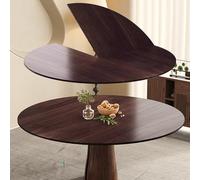 Générique Grand Plateau De Table Pliable En Bois, Rond 120/130/140/150cm Dessus De Table À Manger Portable Pour Salon Cuisine Salle À Manger(140cm/55.12in)