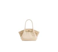 Générique Grand Sac a Main Femme Sac fourre-tout en cuir for femme, grande capacité, en daim(Off white,S)