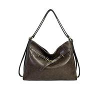 Générique Grand sac fourre-tout pour femme, sac à main simple à bandoulière pour l'école, le travail et les loisirs | café