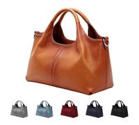 Générique Grand Sac Shopper Femme En Cuir Souple Véritable Tote Bag Grande Capacité Porté Épaule Et Bandoulière Design Minimaliste Idéal Pour Le Business Le Bureau Et Quotidien Sac Cabas Élégant