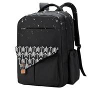 Générique Grand sacs à couches de sac à dos - sac à couches de poussette à double couche - Pack de couches de poussette à haute capacité provisions, main ou plus avec sa méthode de transport flexib