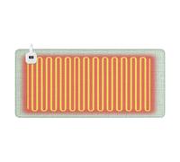 Générique Grand Tapis de Souris de Bureau Tapis de Chauffant Rapide | de Bureau Pour Clavier Bureau Ordinateur Hiver Froid Appartement Travail
