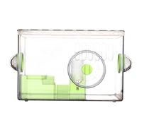 Générique Grande Cage pour Hamster, Cage d'exercice de Luxe avec Couvercle à Charnière, Habitat pour Souris et Gerbilles, en Acrylique, Vert