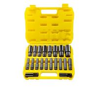 Générique Grande Collection De Douilles - Clé De 8 À 32 Mm, Multiplicateur De Force À Bascule, Poignée Centimétrique Résistante, Embout Hexagonal À Large Accès | Produit De Qualité Via Engineer Fix