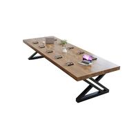 Générique Grande Table de conférence de Bureau Extra épaisse, Table de conférence, for réunions d'affaires, séminaires et Formations, Peut accueillir 4 à 8 Personnes(120x60x75cm/47x24x30in)