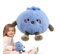 Générique Grandeur aux myrtilles - Blueberge Moelleuse | Polaire d'accompagnement de décoration de Maison en Peluche à la Maison Toys Peluche, 4 Pouces drôles drôles accompagnant pour Jeunes fill