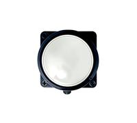 Générique Grands interrupteurs à Bouton-Poussoir manuels USB avec, White | Cartographie des touches personnalisable pour les bureaux de jeu et l ' utilisation industrielle, contacts argentés
