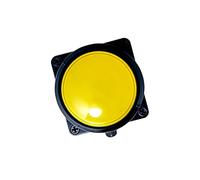 Générique Grands interrupteurs à Bouton-Poussoir manuels USB avec, Yellow | Cartographie des touches personnalisable pour les bureaux de jeu et l ' utilisation industrielle, contacts argentés