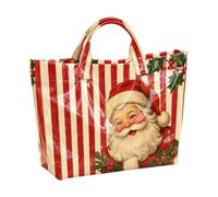 Générique Grands Sacs Cabas Tote De Noël Avec Poignées, Grande Capacité, | Sac à main shopping Père Noël Pour courses fête supermarché plage bureau et