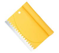 Générique Grattoir à,avec Échelle Graduée pour | Outil en Acier Inoxydable pour Pâtisserie Glaçage Pâtes Cuisine Pâtisserie Pizza - Préparation Aliments Pâtes