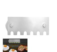 Générique Grease Gate | Food Mesh Screen Blocker | Stainless Steel Magnetic Heat-Resistant Cooking Tool for Griddle Grilling Barbeque Cokking Camping Picnic Garden Outdoor