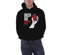 Générique Green Day Homme American Idiot Sweat à Capuche Noir