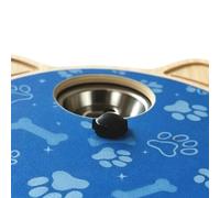 Générique Griffoir Chien Puzzle Coussin-Lime avec boîte à | Tapis grattoir antidérapant à ventouse chien cognitif, tapis d'enrichissement anti-ennui chats,