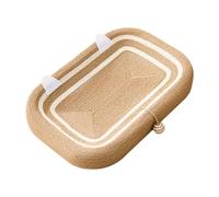 Générique Griffoir pour Chat Plateau Ovale Tapis de Grattage Bois Sisal Coussin Lit Interactif Ballon Adapté Chats Intérieur Jeu Détente Cadeau, Style A