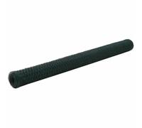 Générique Grillage Acier avec revêtement en PVC 25x1,5 m Vert Panneaux de clôture,143264