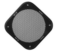 Générique Grille 4 Haut-Parleur Pouces pour Voiture Carrée Noire