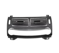 Générique Grille aération Avant AC Grille de Ventilation climatisation Avant pour Mercedes pour Benz W211 E200 E230 E260 2003-2008(Black-Central)