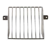 Générique Grille Anti-Obstruction en Acier Inoxydable 201 Crépine de Toit Latérale 155 X 12 X 12 CM Vis Support de Filtre pour Gouttière et Balcon Filtre Anti-Bouchage pour Évacuation