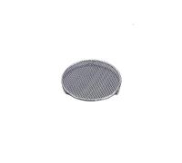 Générique Grille de Barbecue Circulaire ou carrée en Acier Inoxydable 304 qualité Alimentaire, avec Pieds et système d'égouttage des Graisses pour Le Camping et Les barbecues en Plein air(16X1.5cm)