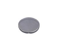 Générique Grille de Barbecue Circulaire ou carrée en Acier Inoxydable 304 qualité Alimentaire, avec Pieds et système d'égouttage des Graisses pour Le Camping et Les barbecues en Plein air(19X1.5cm)