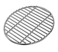 Générique Grille de Barbecue, Ronde, en Acier Inoxydable 304, 45 cm, Stable, Fil de 6 mm, Accessoires de Barbecue, Robuste et Durable, résistant à la Corrosion.