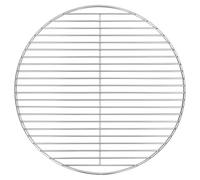 Générique Grille de BBQ Argent Ø43 cm Acier Inoxydable,Accessoires de Gril d'extérieur,1.3KG-42008307