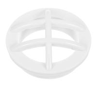 Générique Grille de Bonde de Fond Piscine en Abs Blanc, Crépine D'entrée Murale Résistante à l'eau Produits Chimiques, Accessoire de Piscine Remplaçable pour Ligne de Retour