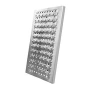 Générique Grille de caniveau Robuste en Acier Inoxydable - Couvercle de caniveau métallique pour aménagement paysager de Cour, terrasse, Jardin et Trottoir (Lot de 1, 20