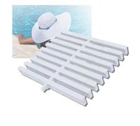Générique Grille de débordement for Piscine, Grille d'évier, Grille de Protection en PVC, for terrasses et allées de Salle de Bain(25x100cm/5pcs)