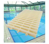 Générique Grille de Drainage de Piscine Flexible en ABS - Couvercle de Drain de 25 cm pour Douche et extérieur, 20 grilles de trop-Plein pour Un Drainage intérieur/extérieur Efficace