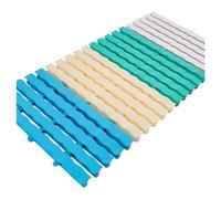 Générique Grille de Drainage de Piscine Haut de Gamme - Lot de 10 filtres de Protection de gouttière en Plastique ABS, 18 x 100 cm, Gestion Efficace du débit d'eau et prévention des débordements pour