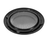 Générique Grille de Haut-parleur Protection Renforcée en Métal Noir pour Voiture Structure en Acier Laminé à Froid, Filet de Protection pour Système Audio Automobile