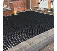 Générique Grille de stabilisation de Gravier de 5 cm d'épaisseur pour allées, contrôle des Talus et de la Boue. Différentes Tailles Disponibles. Grille géocellulaire. Grille de Sol pour amén