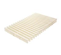 Générique Grille de trop-Plein Flexible pour Piscine - Couvercle de Drain antidérapant résistant aux UV pour allées, patios et terrasses - Filtre de Protection de gouttière 7 pièces 20 x 100 cm