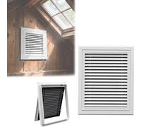 Générique Grille de Ventilation de Reprise d'air Murale ou de Plafond, Couvercle de Ventilation de Reprise d'air en Aluminium avec Grille de Filtration, Grille décorative de registre de CVC